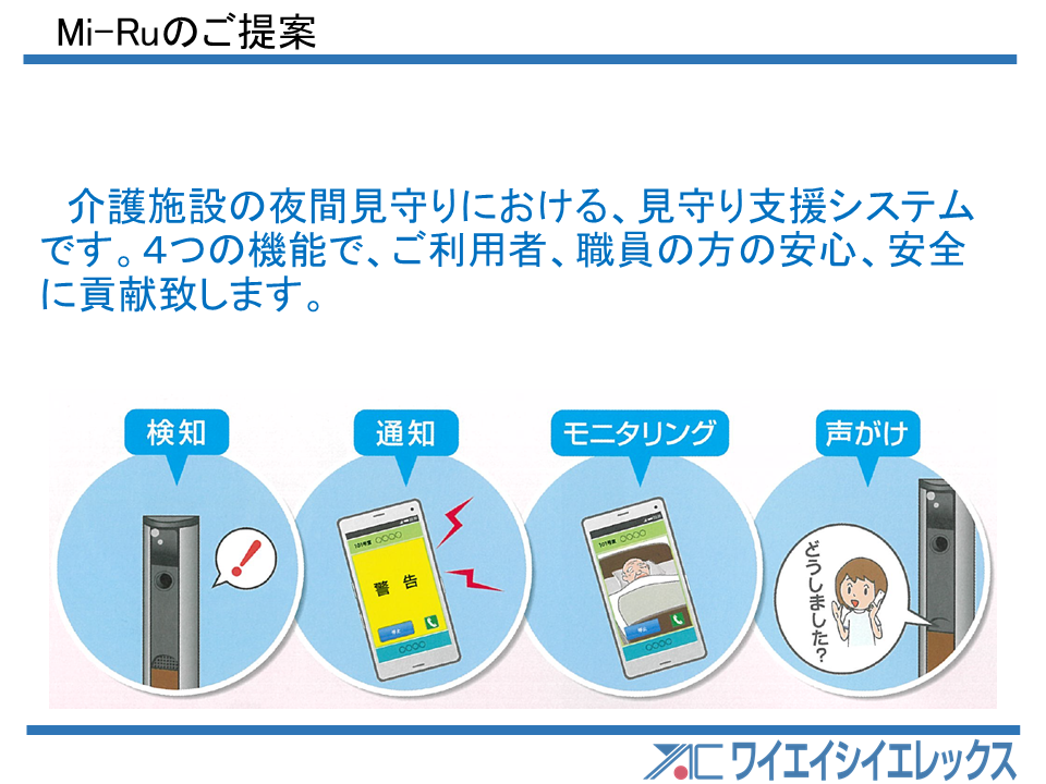 施設型見守りシステム